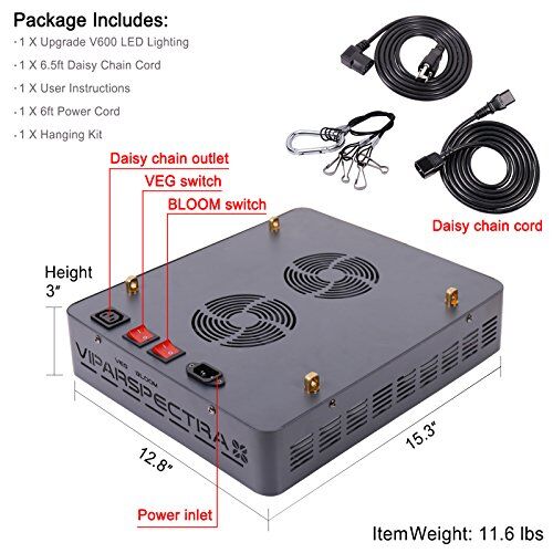 VIPARSPECTRA V600 600 WATTS ESTAGECRAFT